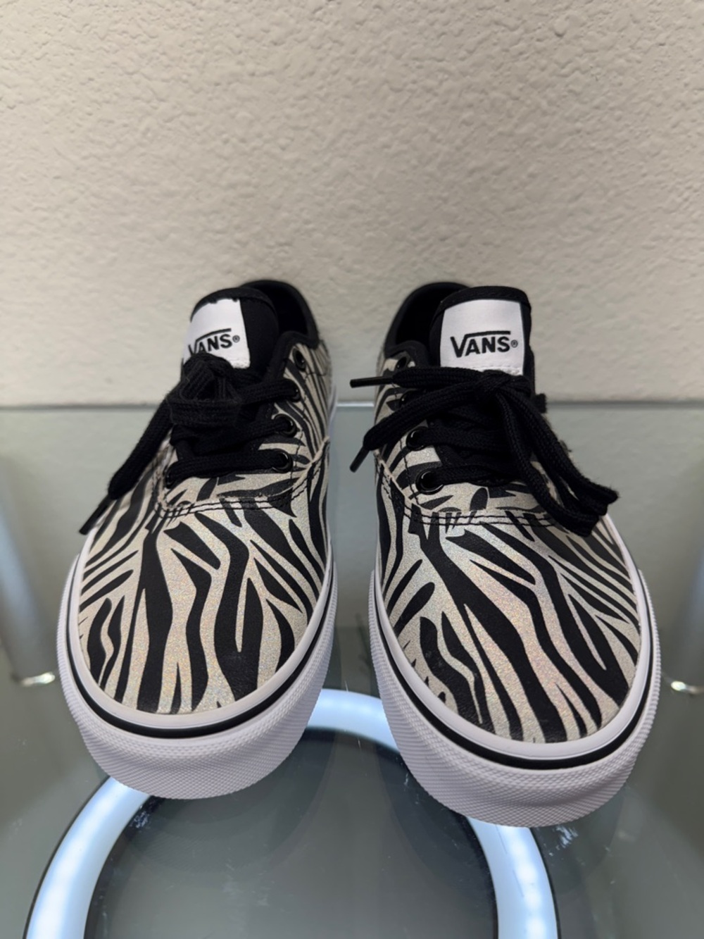 Vans Doheny Decon Zebra Canvas Sneakers - Black & White